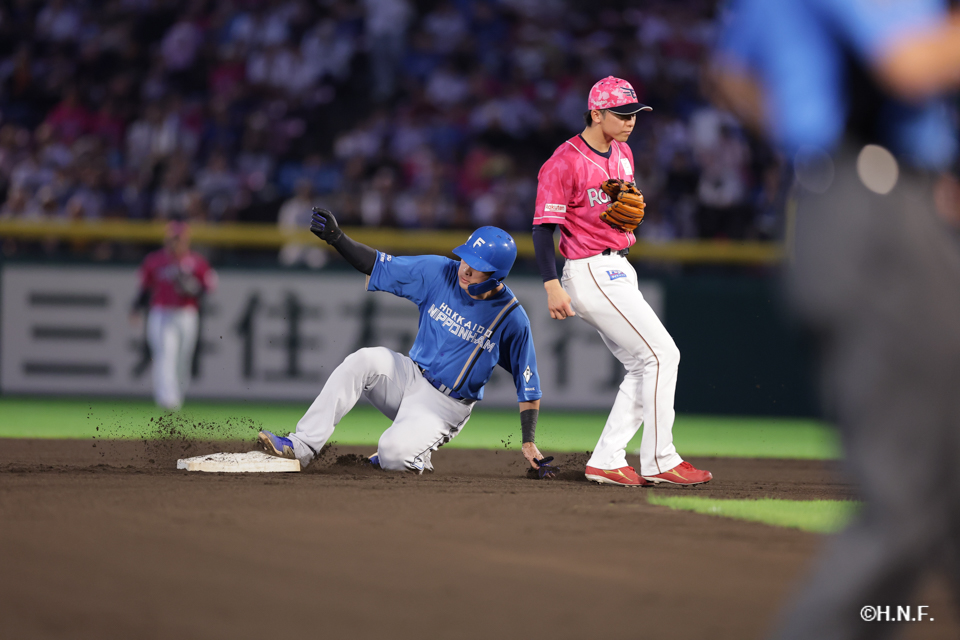 1回表、野村選手02