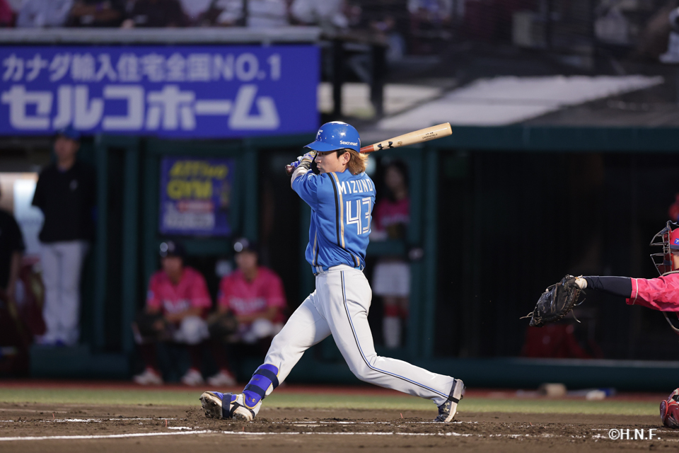 1回表、水野選手
