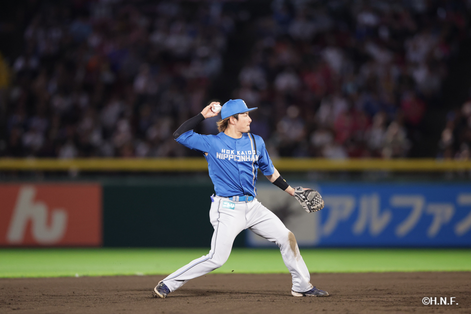 3回裏、水野選手