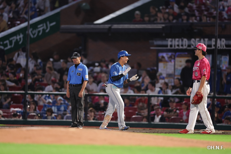 6回表、山縣選手