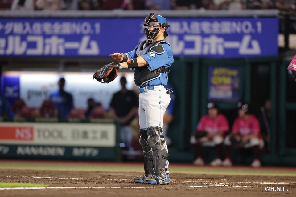 4回裏、進藤選手