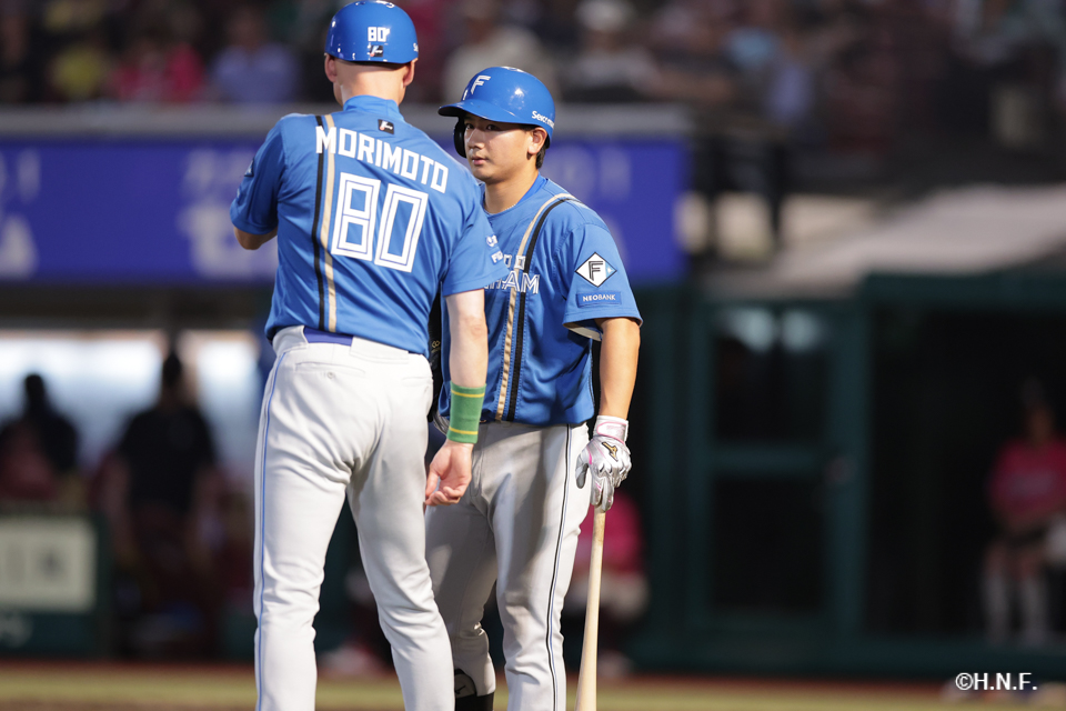 9回表、大塚選手