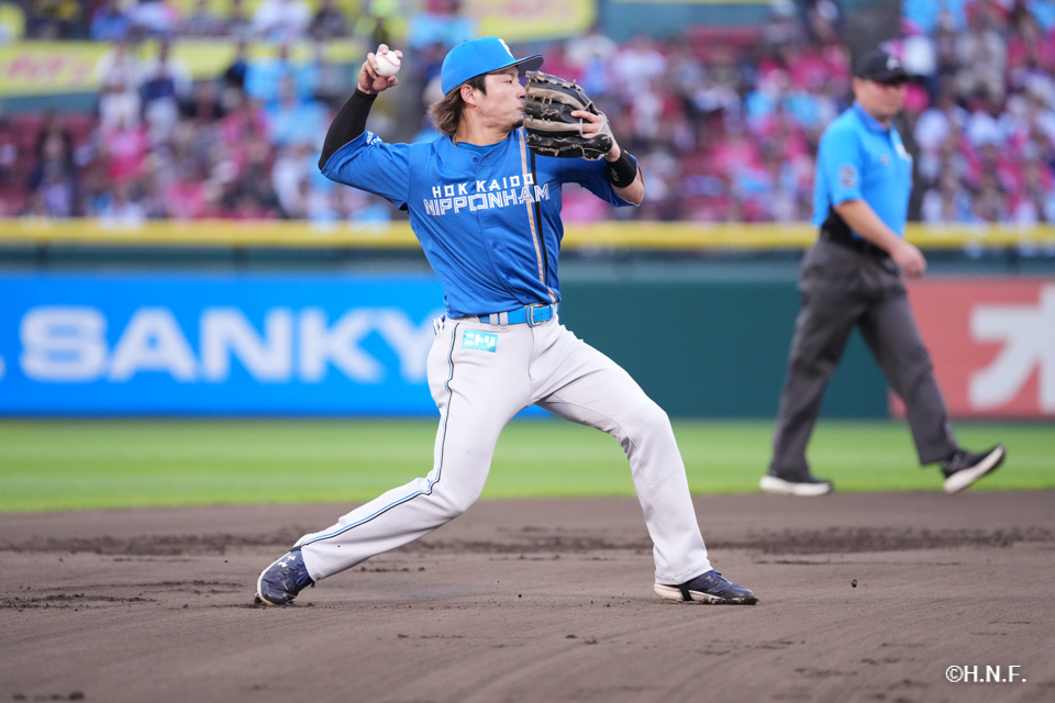 1回裏、水野選手