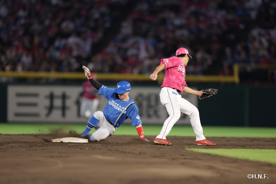 6回表、五十幡選手01