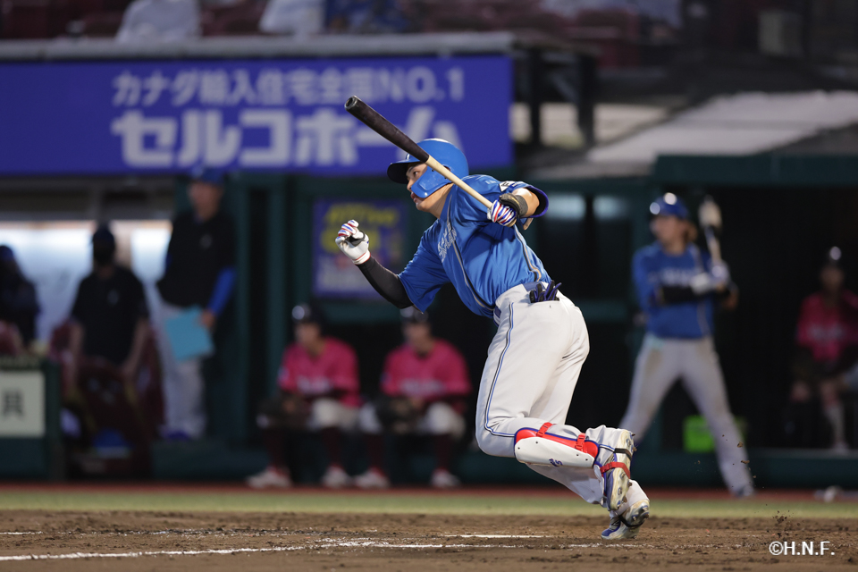 9回表、野村選手