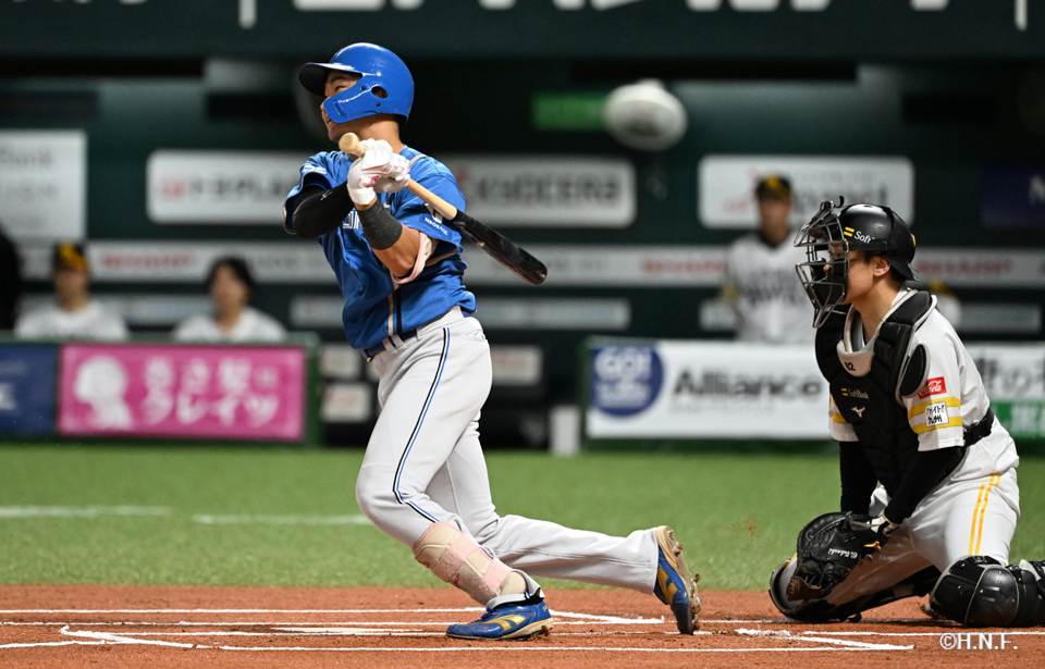 1回表、山縣選手