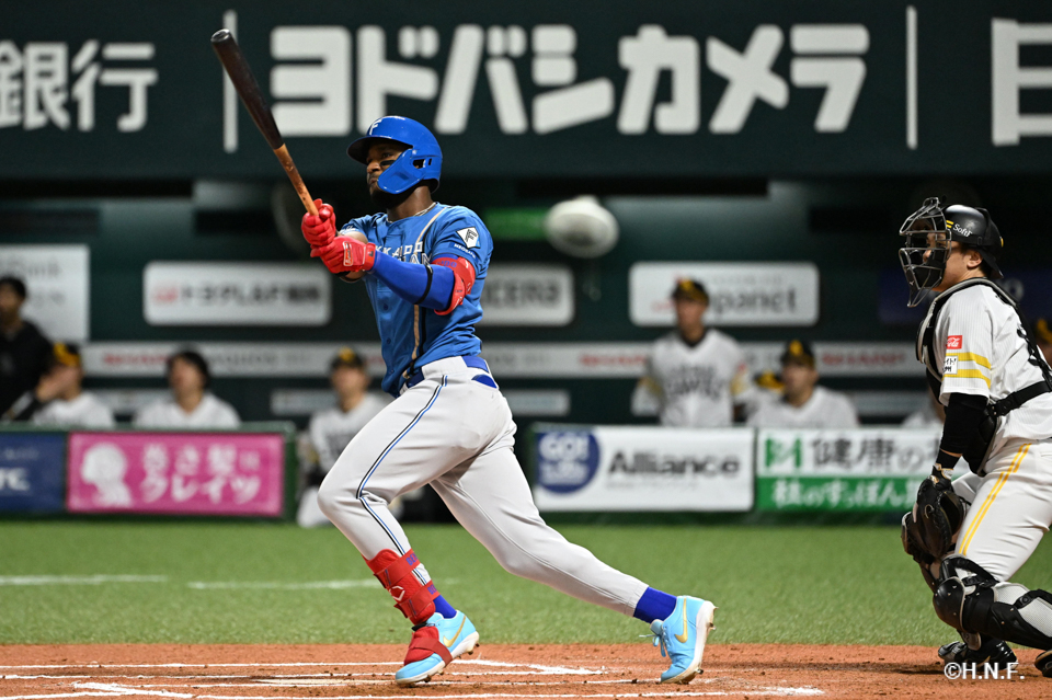 6回表、カストロ選手