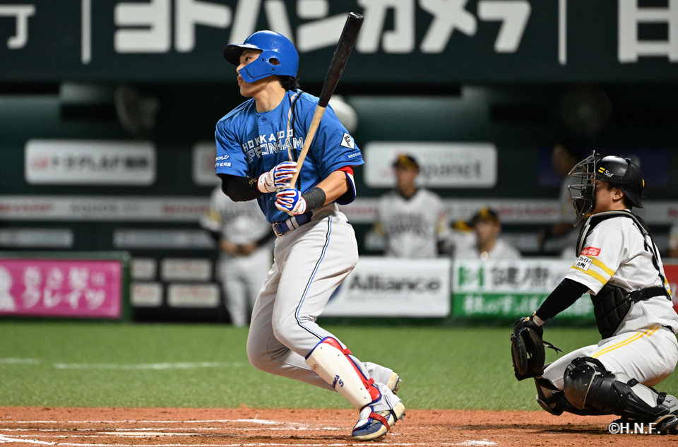 7回表、野村選手01