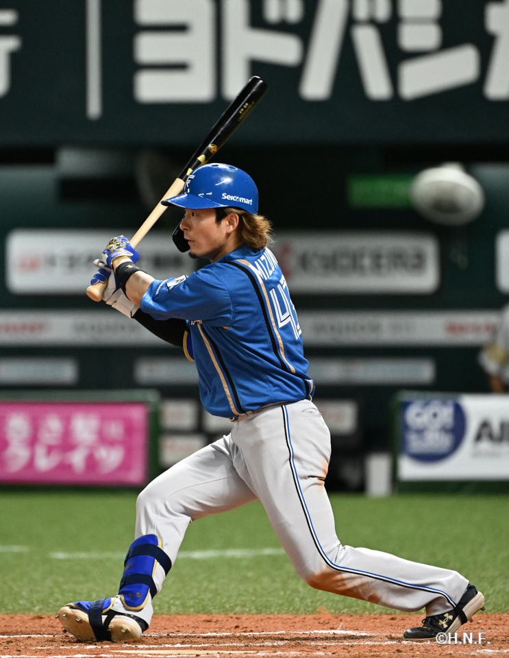 7回表、水野選手