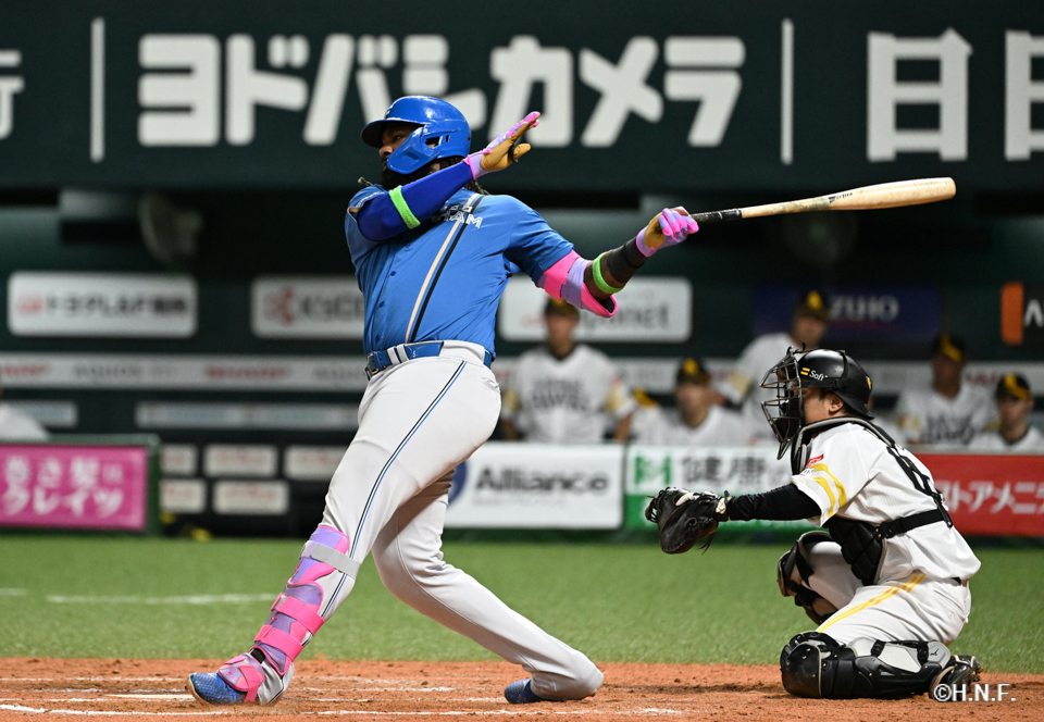 8回表、レイエス選手