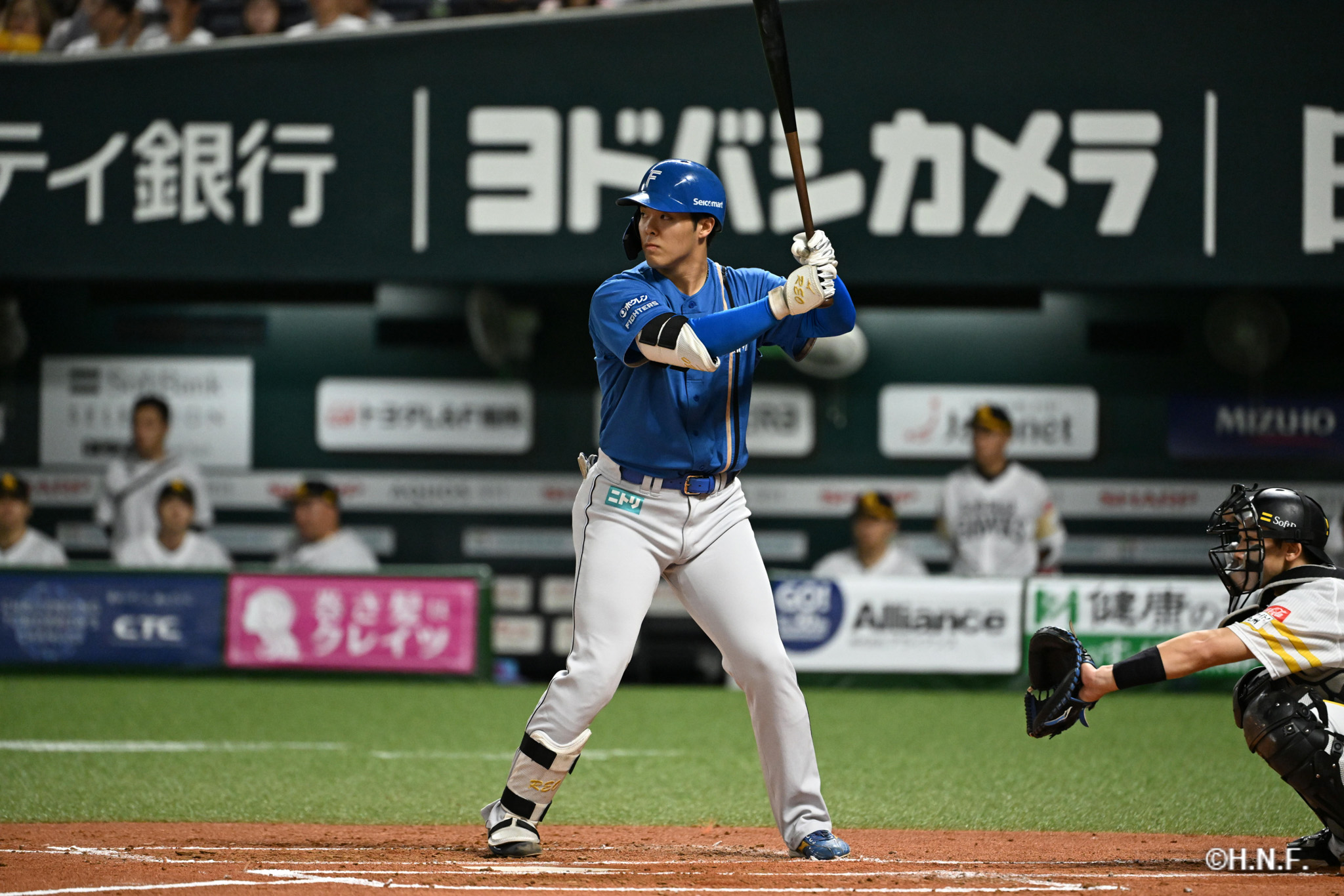 2回表、柴田選手01