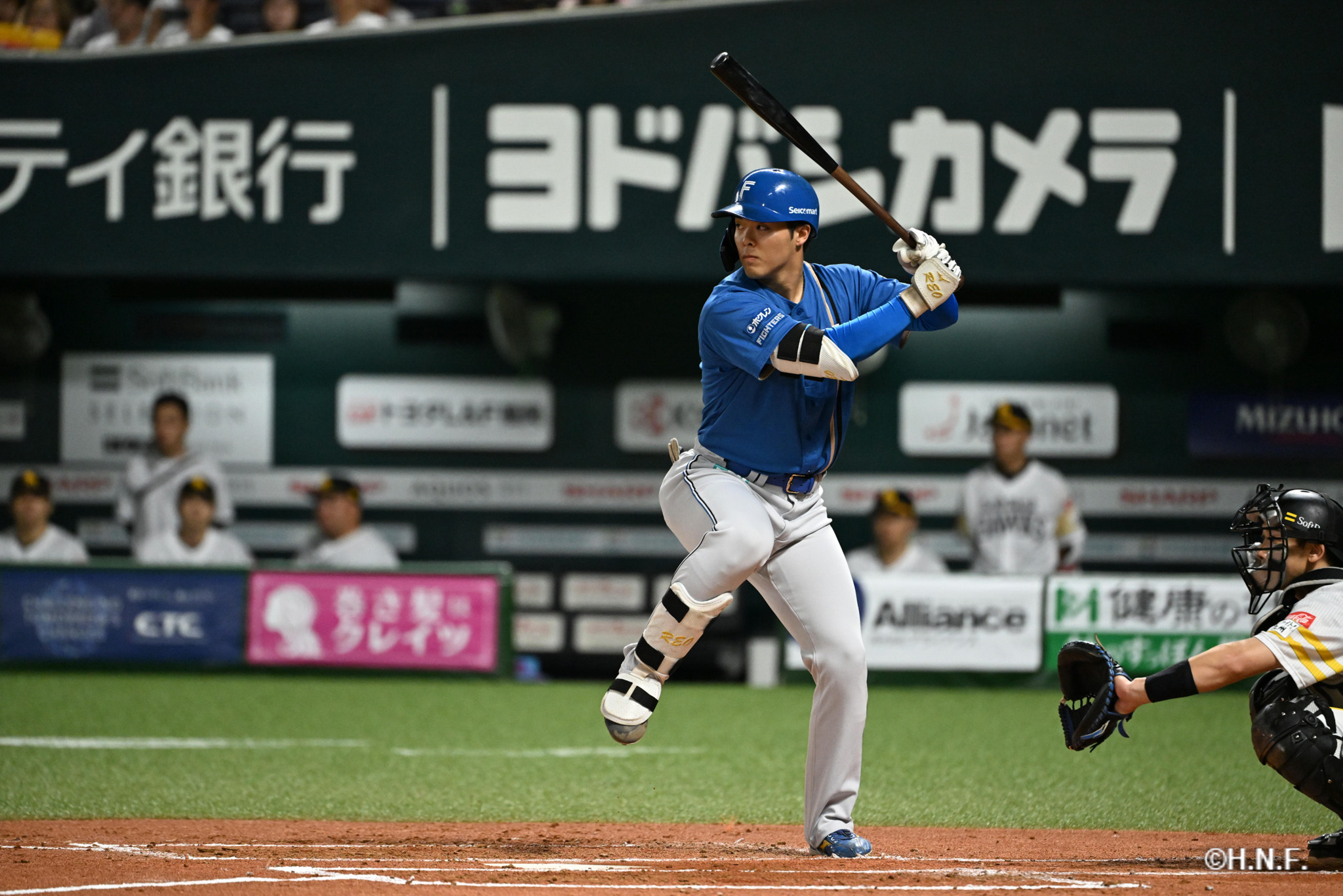 2回表、柴田選手02