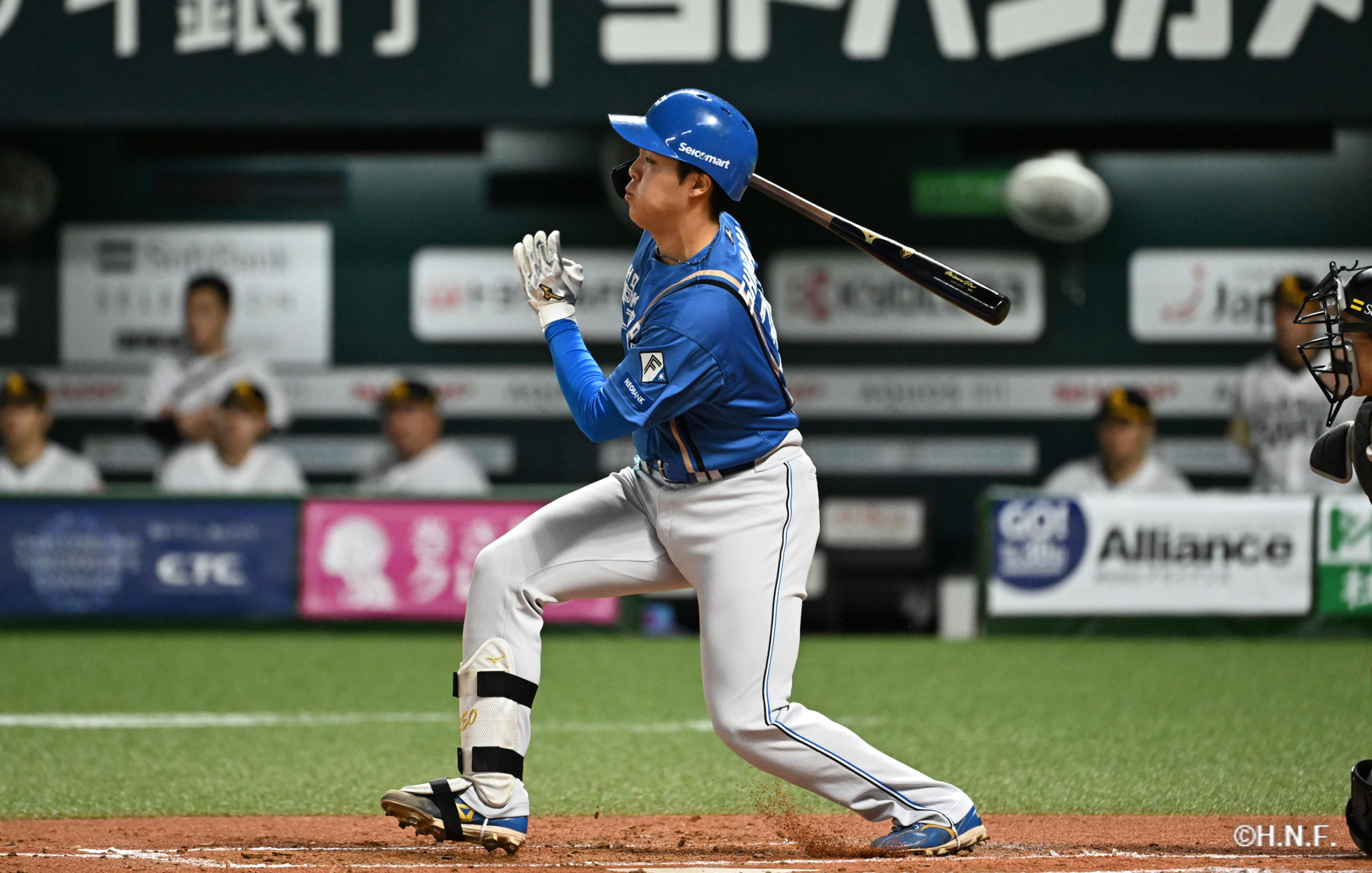 2回表、柴田選手04