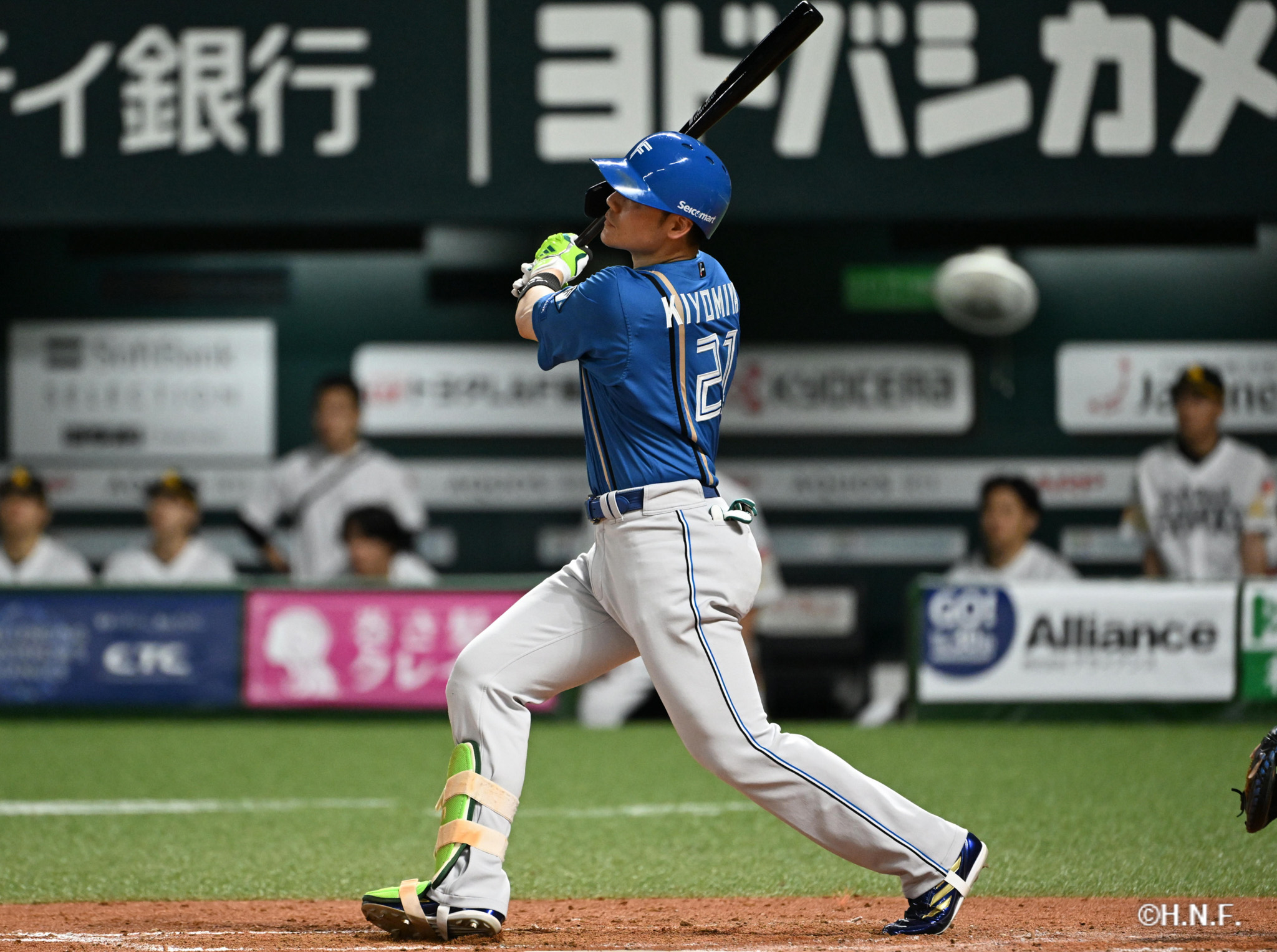 3回表、清宮選手01