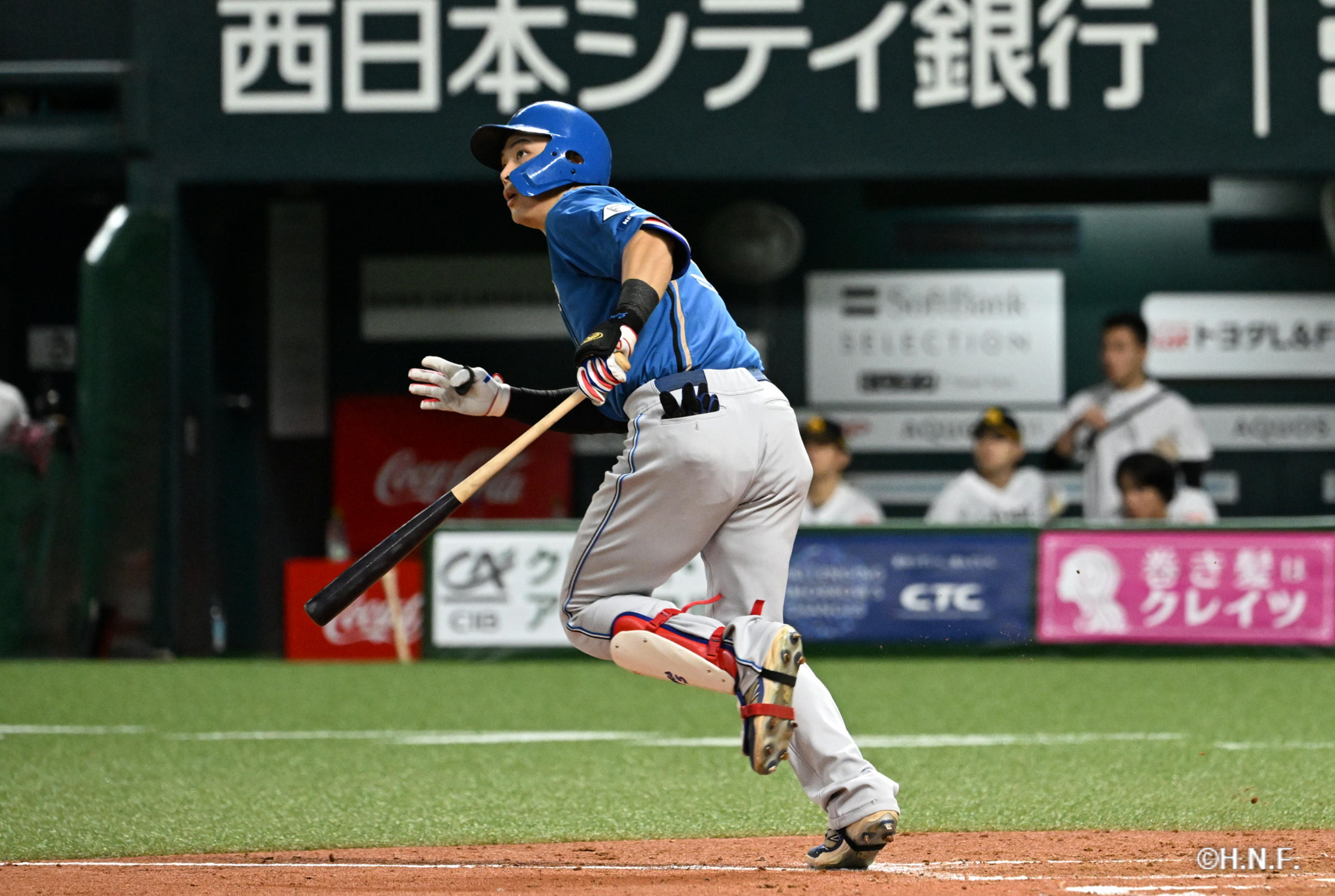3回表、野村選手01