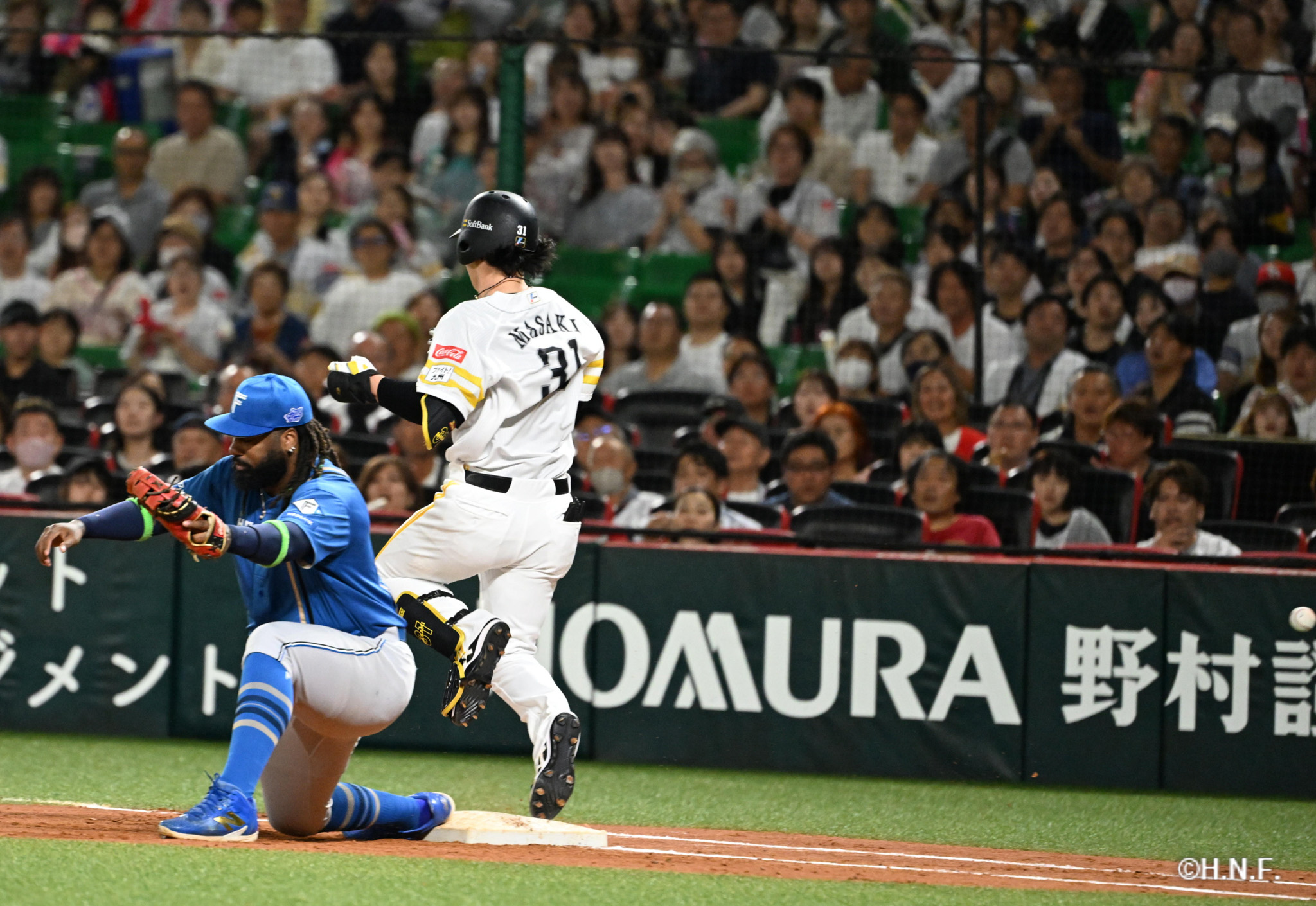 4回裏、レイエス選手
