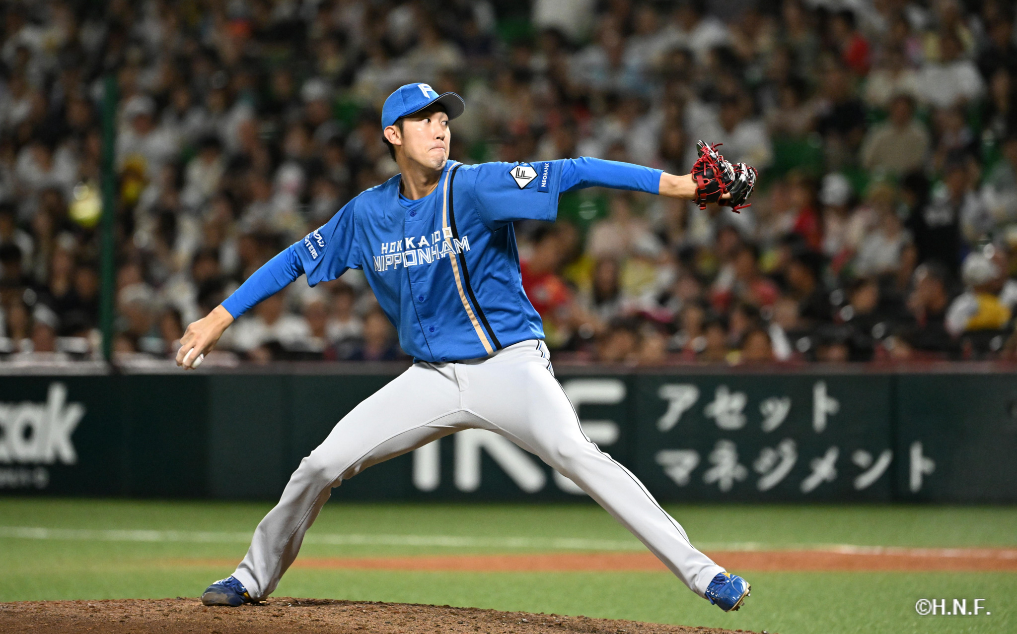 5回裏、福島投手