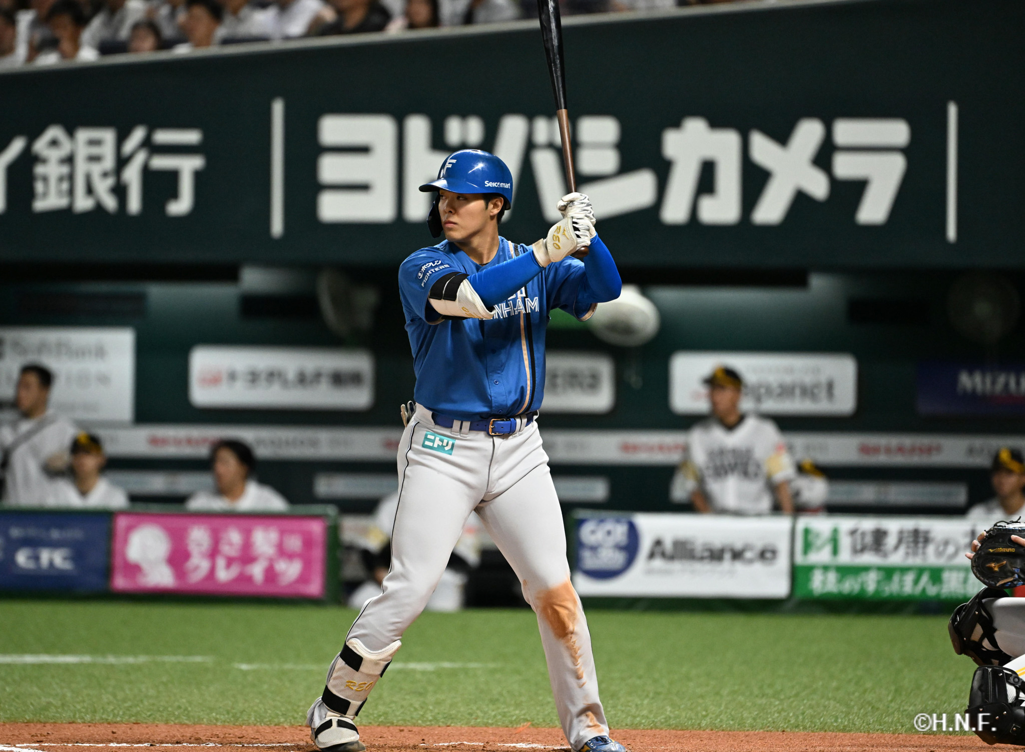 6回表、柴田選手01