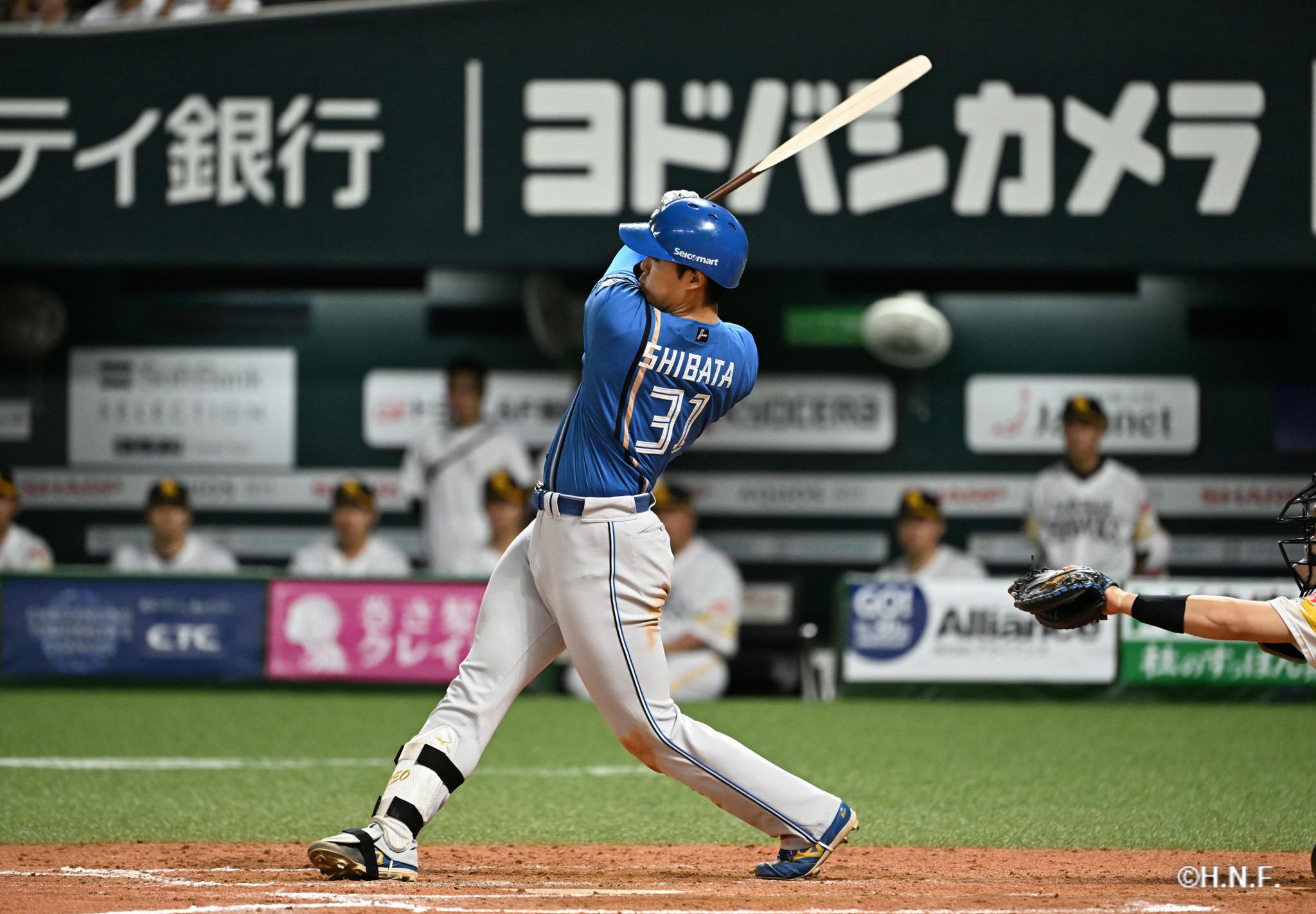 9回表、柴田選手01