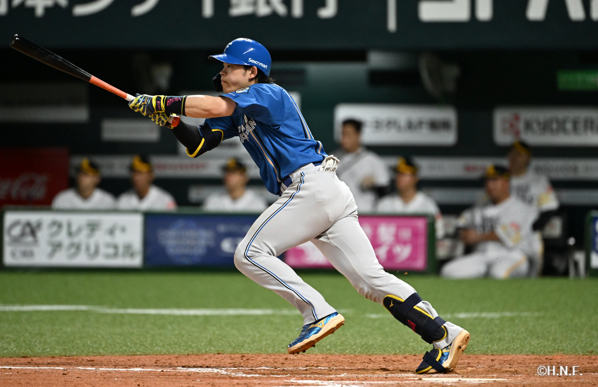 9回表、田宮選手
