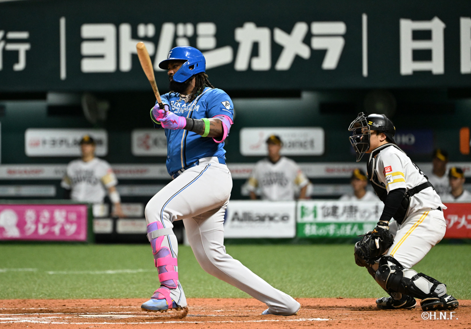 8回表、レイエス選手