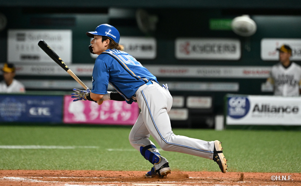8回表、水野選手01