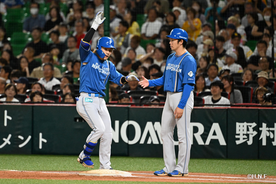 8回表、水野選手02