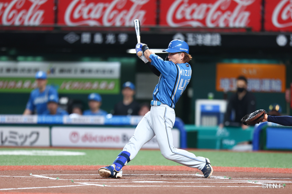 1回表、水野選手