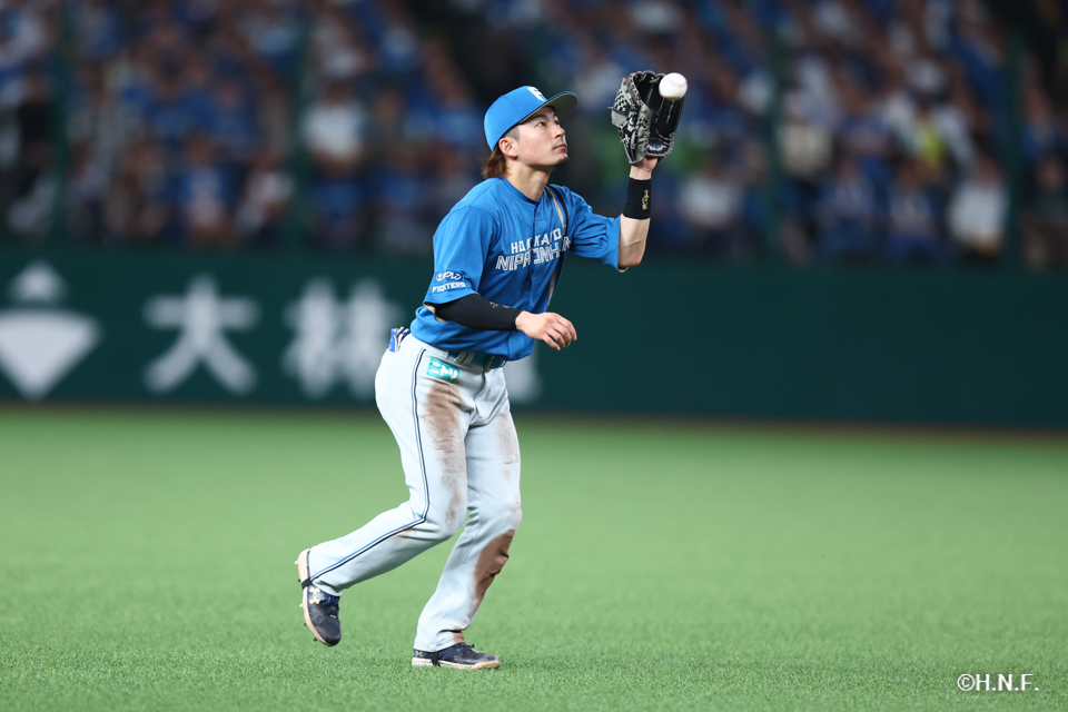 6回裏、水野選手