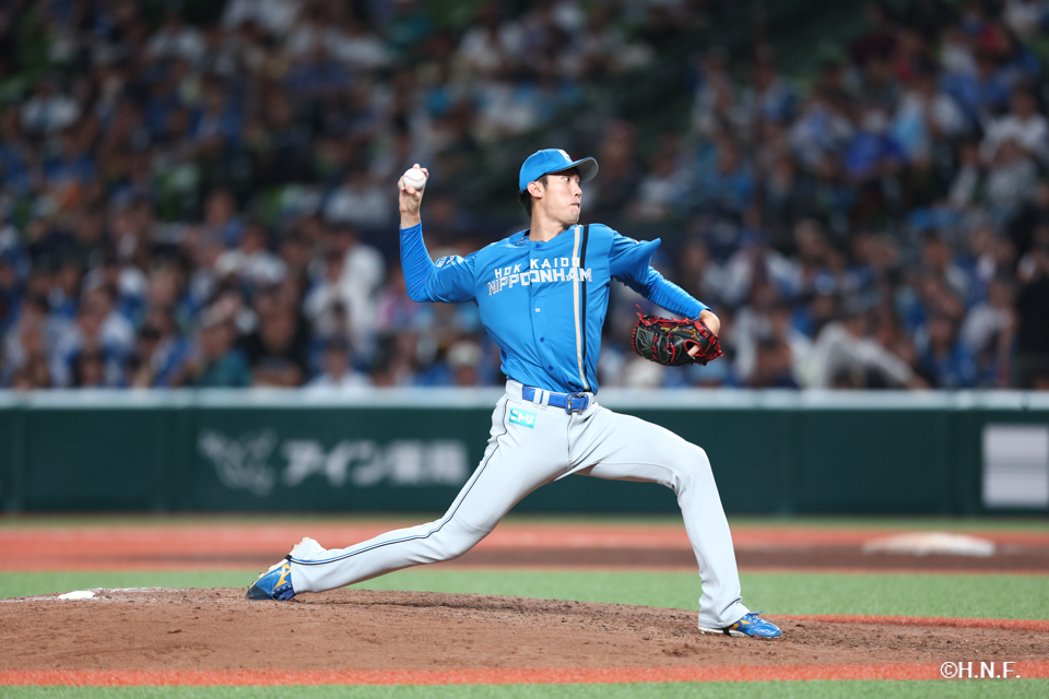 11回裏、福島投手