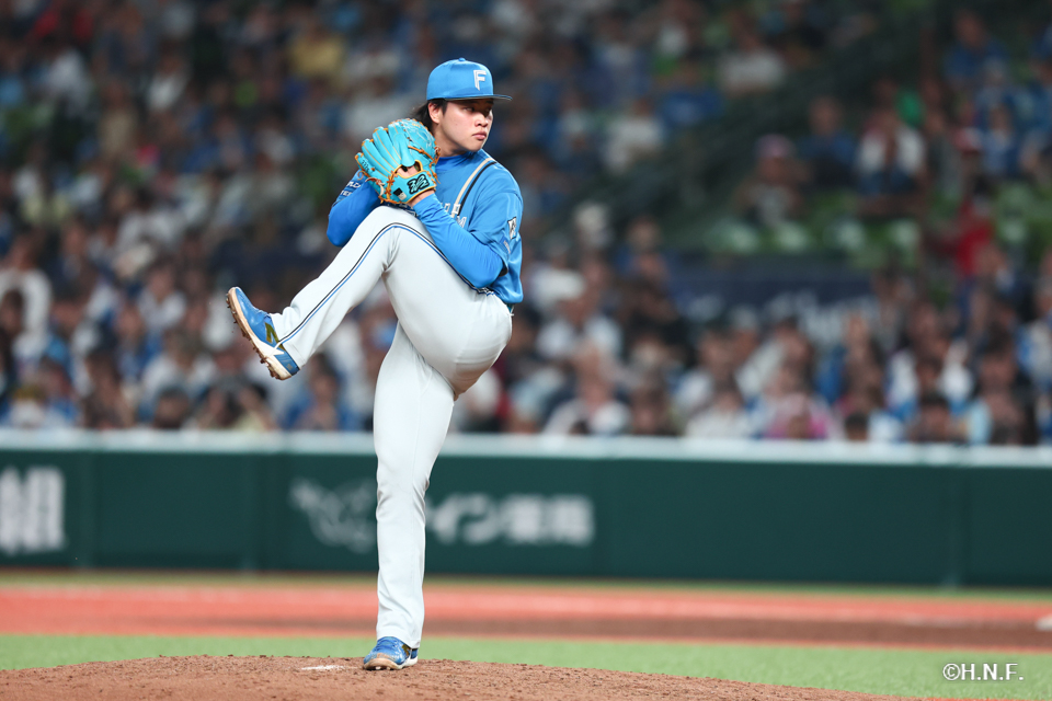 7回裏、孫投手