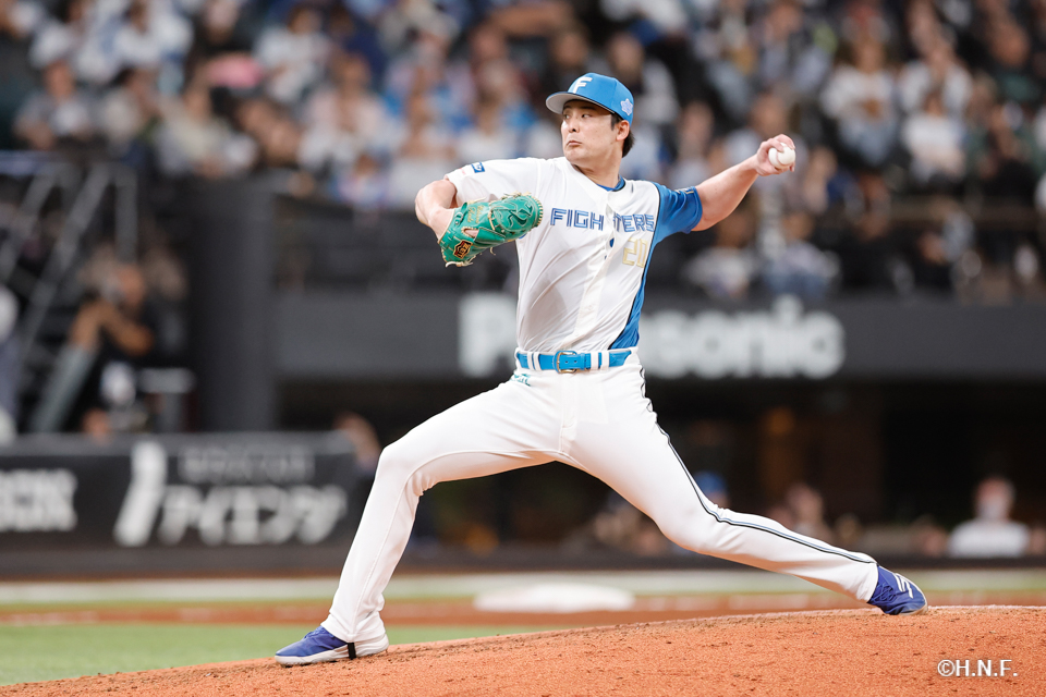 5回表、上原投手