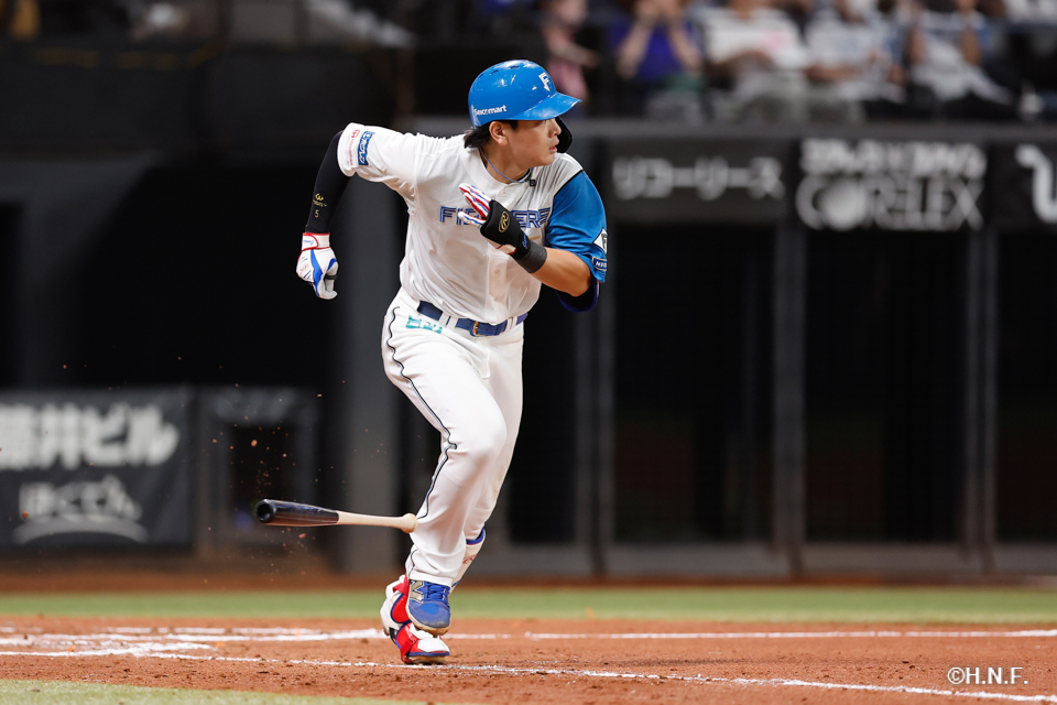 6回裏、野村選手