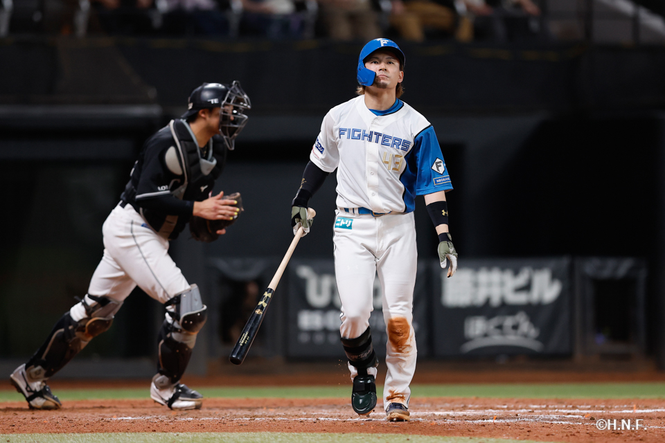 9回裏、水野選手