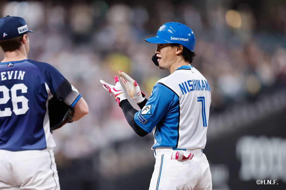 3回裏、西川選手02