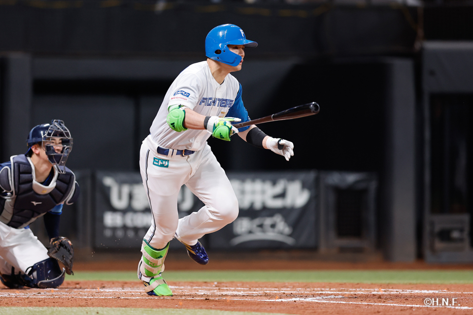 3回裏、清宮選手01