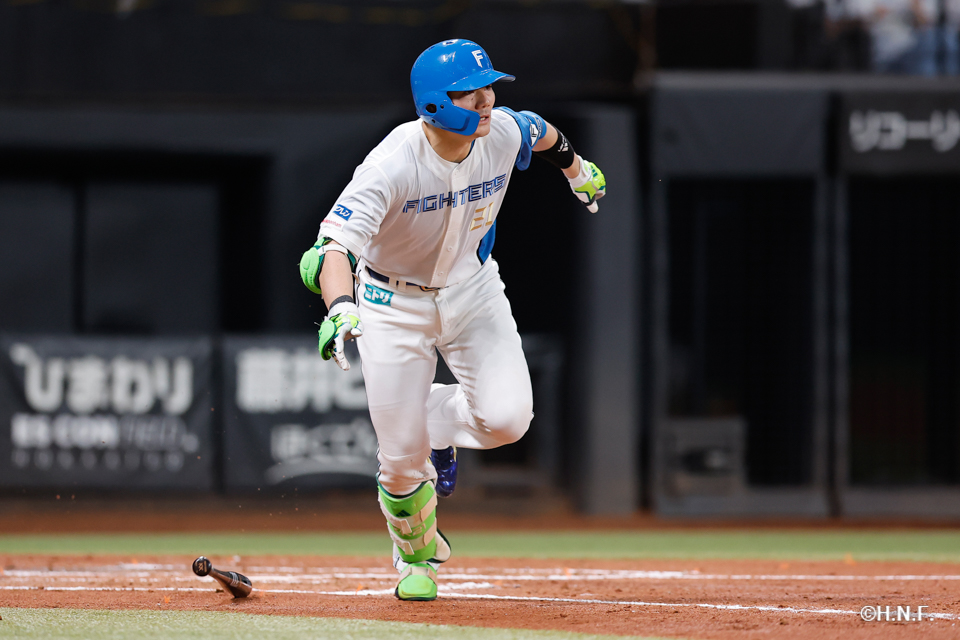 3回裏、清宮選手03