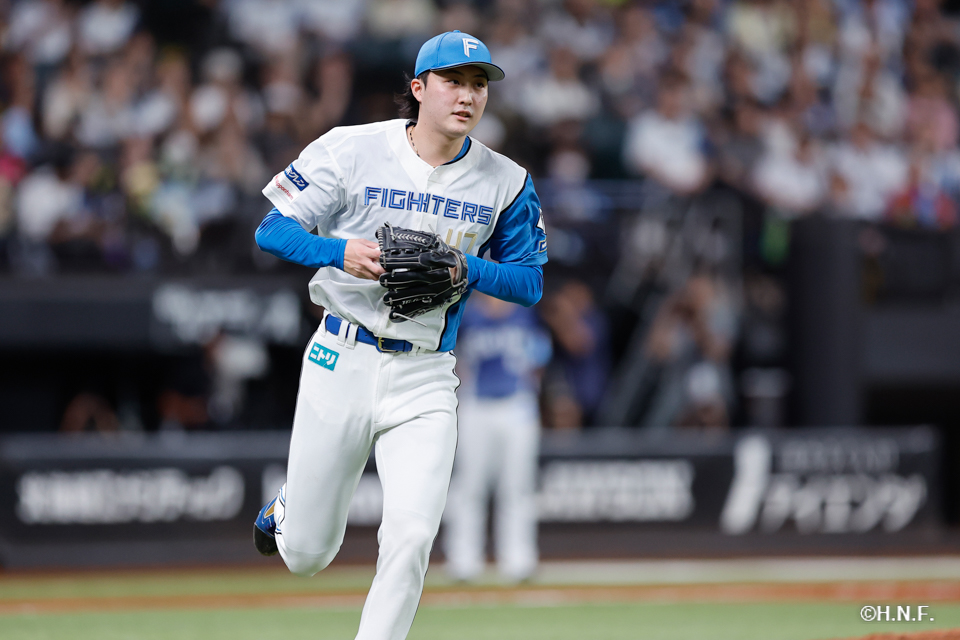 9回表、柳川投手02