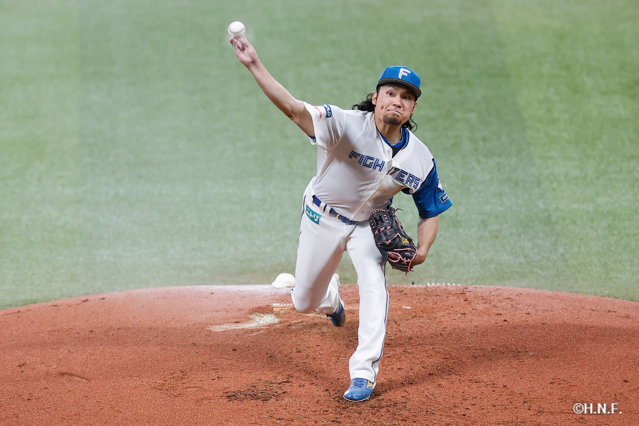 先発の伊藤投手10