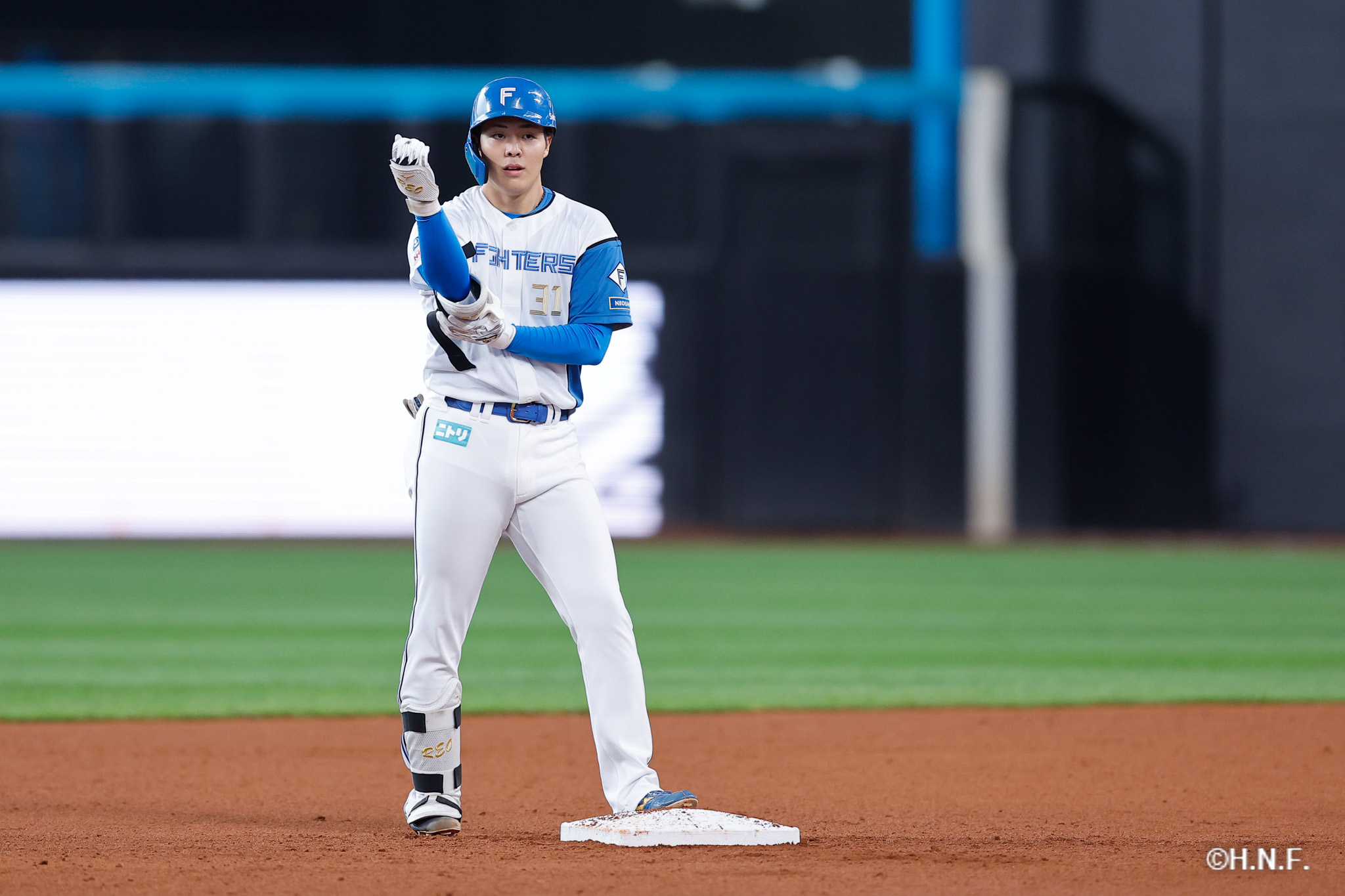 4回裏、柴田選手03
