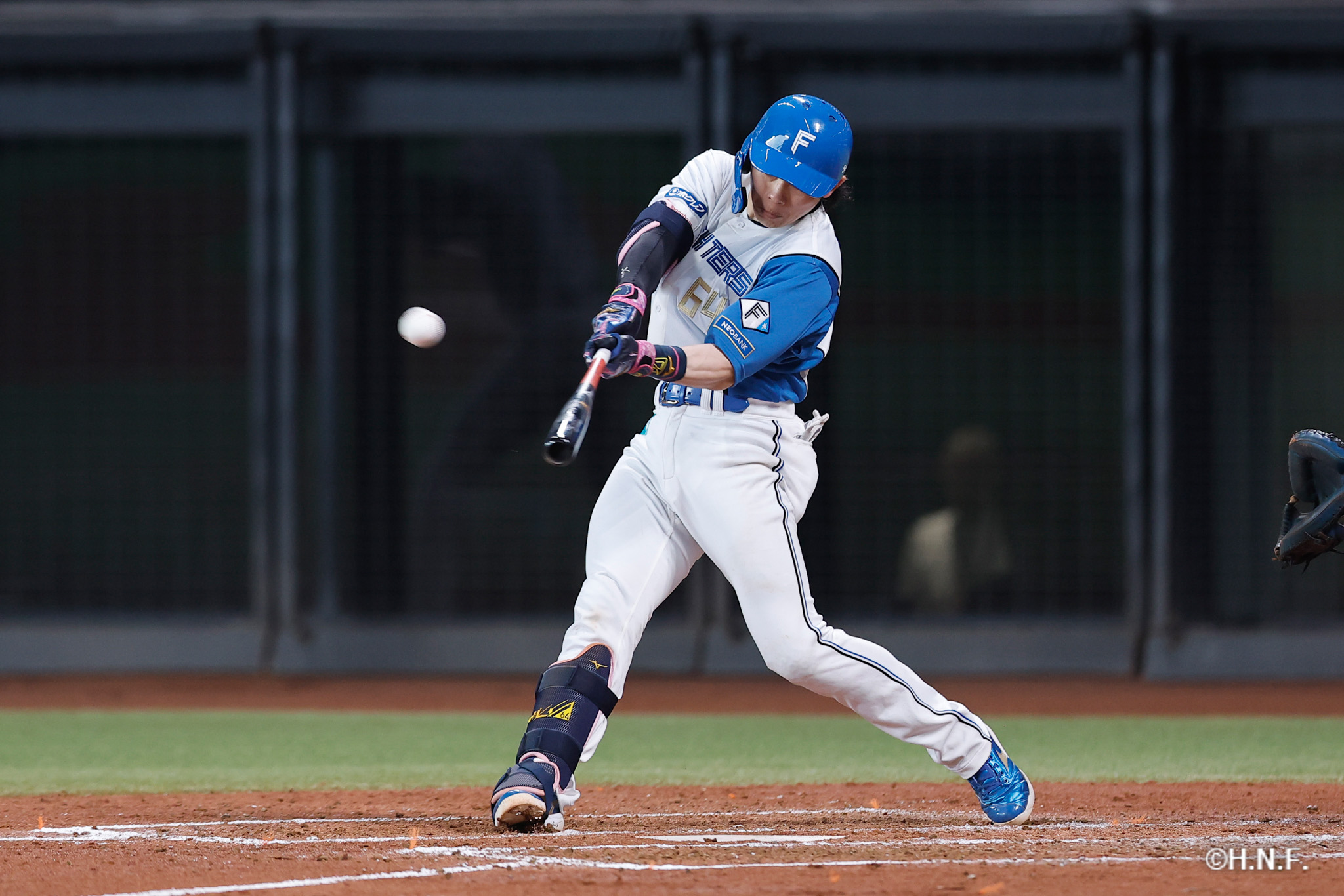 4回裏、田宮選手01