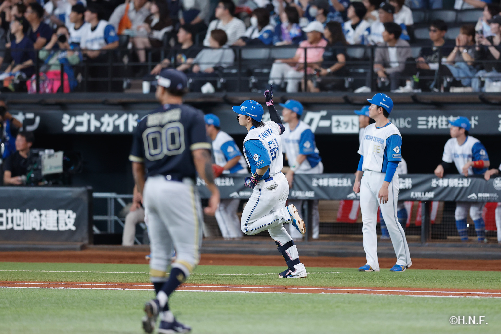 4回裏、田宮選手04