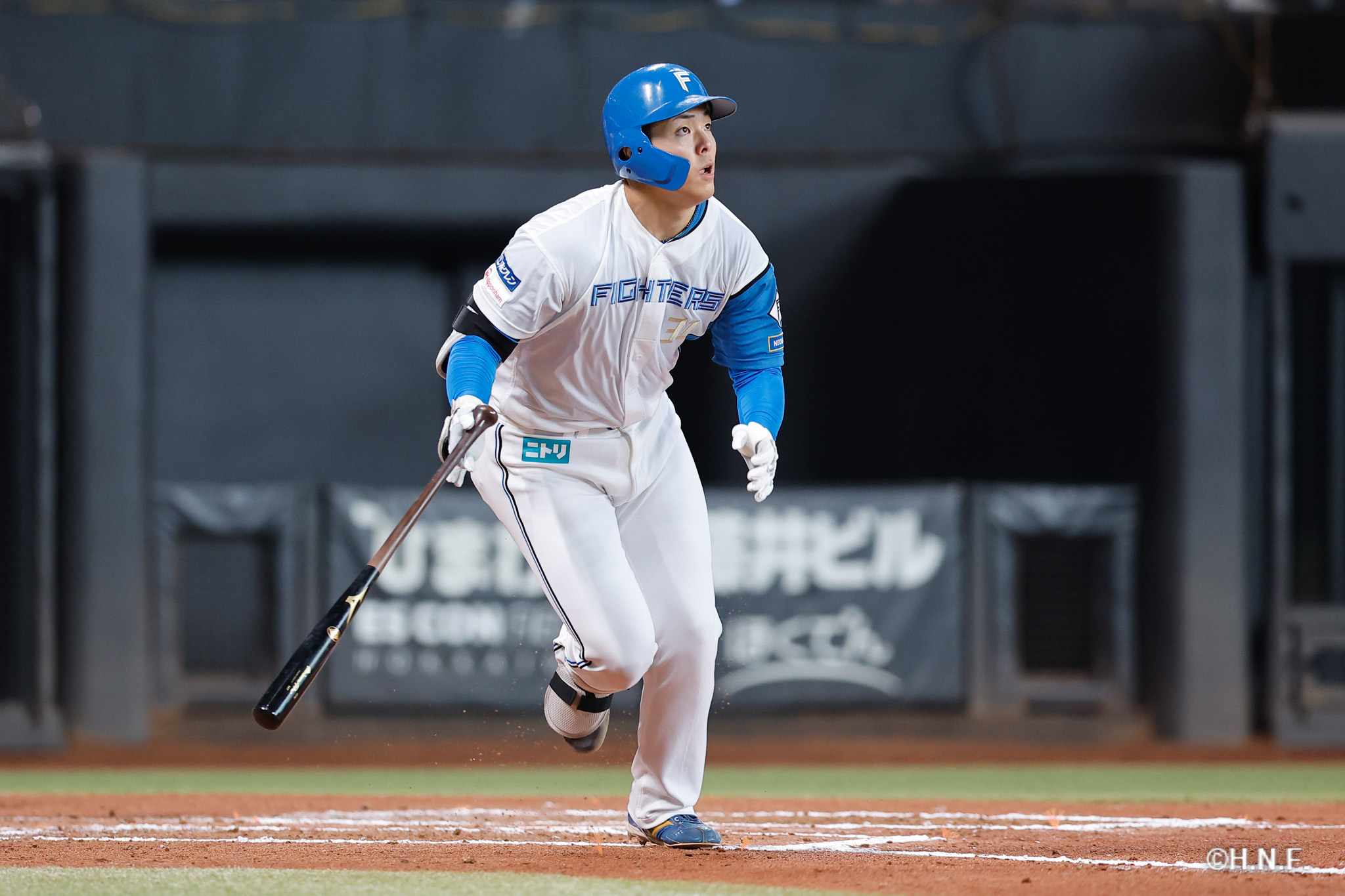 6回裏、柴田選手06