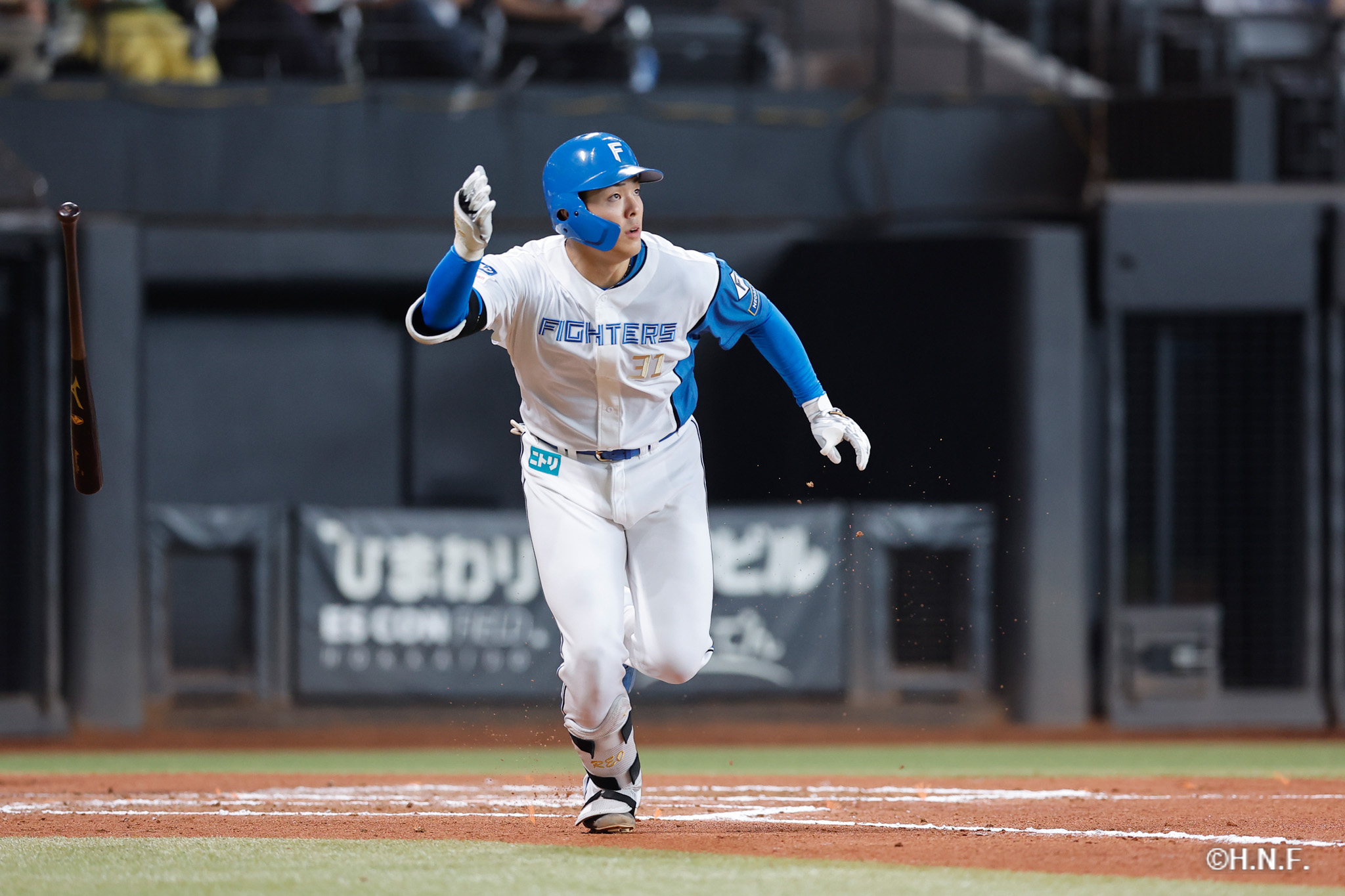 6回裏、柴田選手08