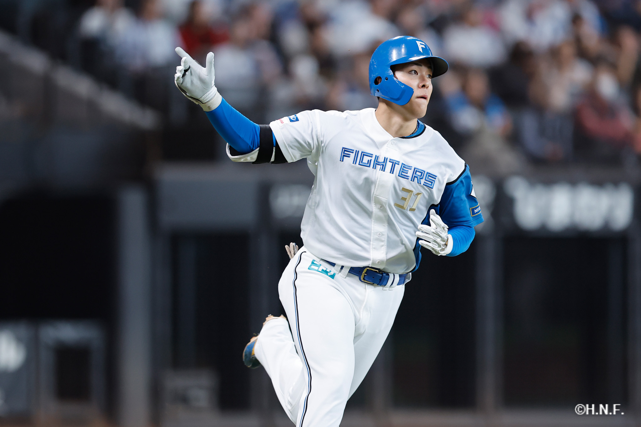 6回裏、柴田選手09
