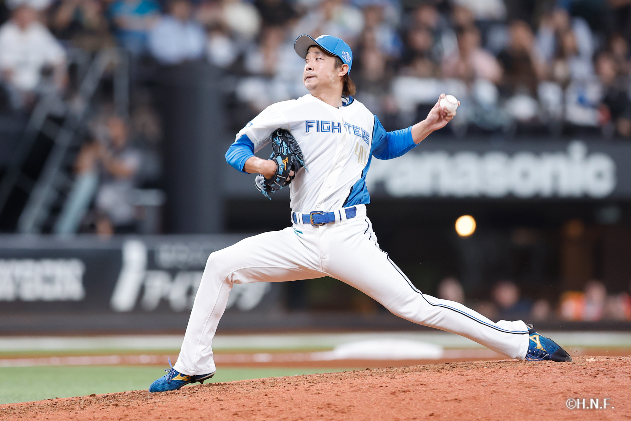 8回表、島本投手02