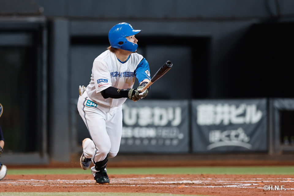3回裏、水野選手