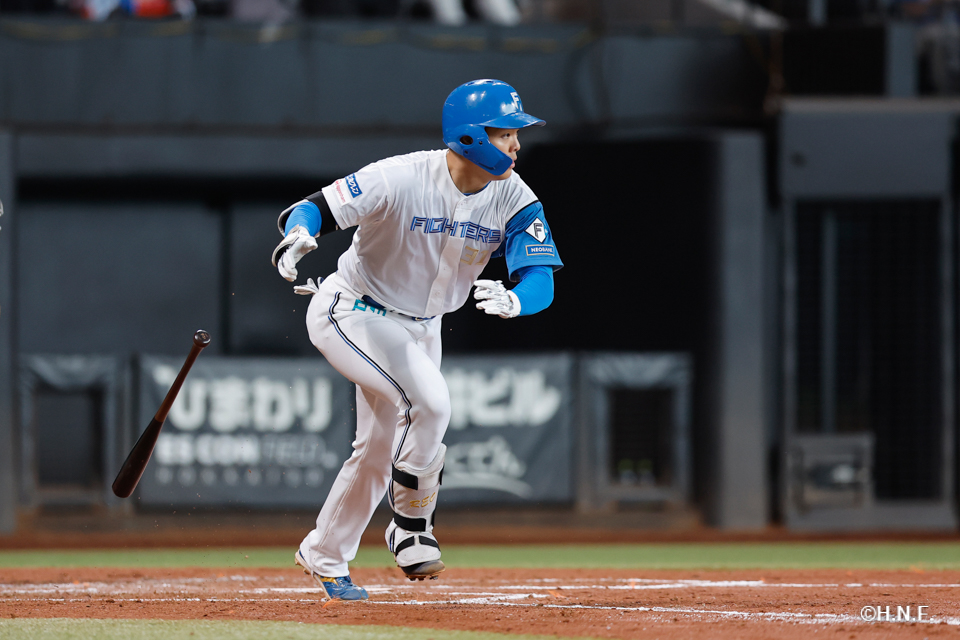 3回裏、柴田選手