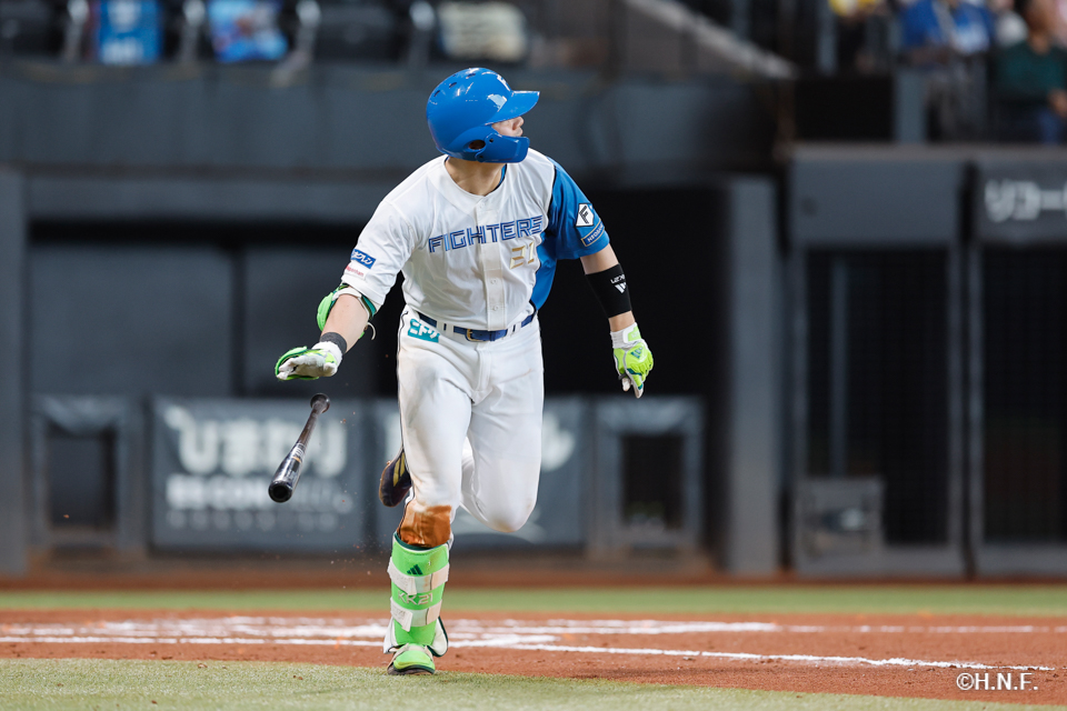 6回裏、清宮選手01
