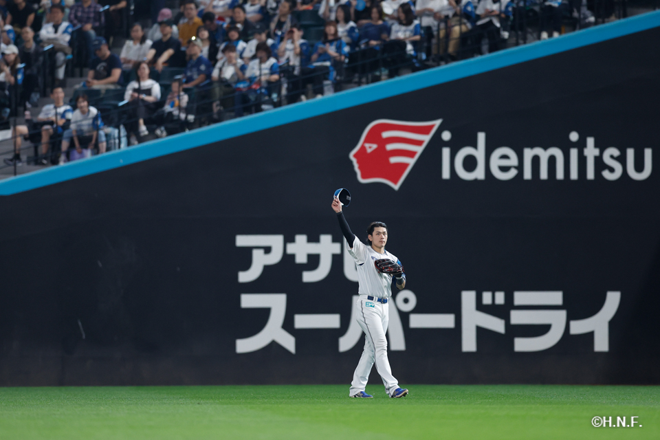 7回表、野村選手